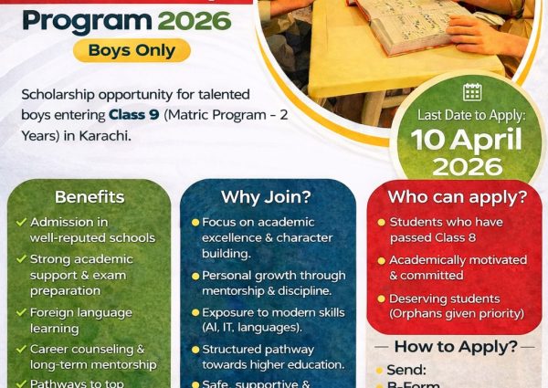 Class 9 Admissions 2026 – Talent Plus Need Based Scholarship Program